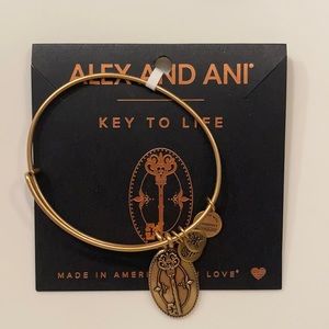 Alex & ani key to life bracelet